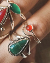 Load image into Gallery viewer, Carnelian Wave Ring
