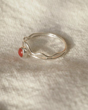 Load image into Gallery viewer, Carnelian Wave Ring
